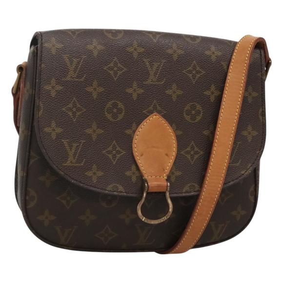 LOUIS VUITTON Monogram Saint Cloud GM Shoulder Bag M51242 LV Auth yk18040 - Picture 1 of 16